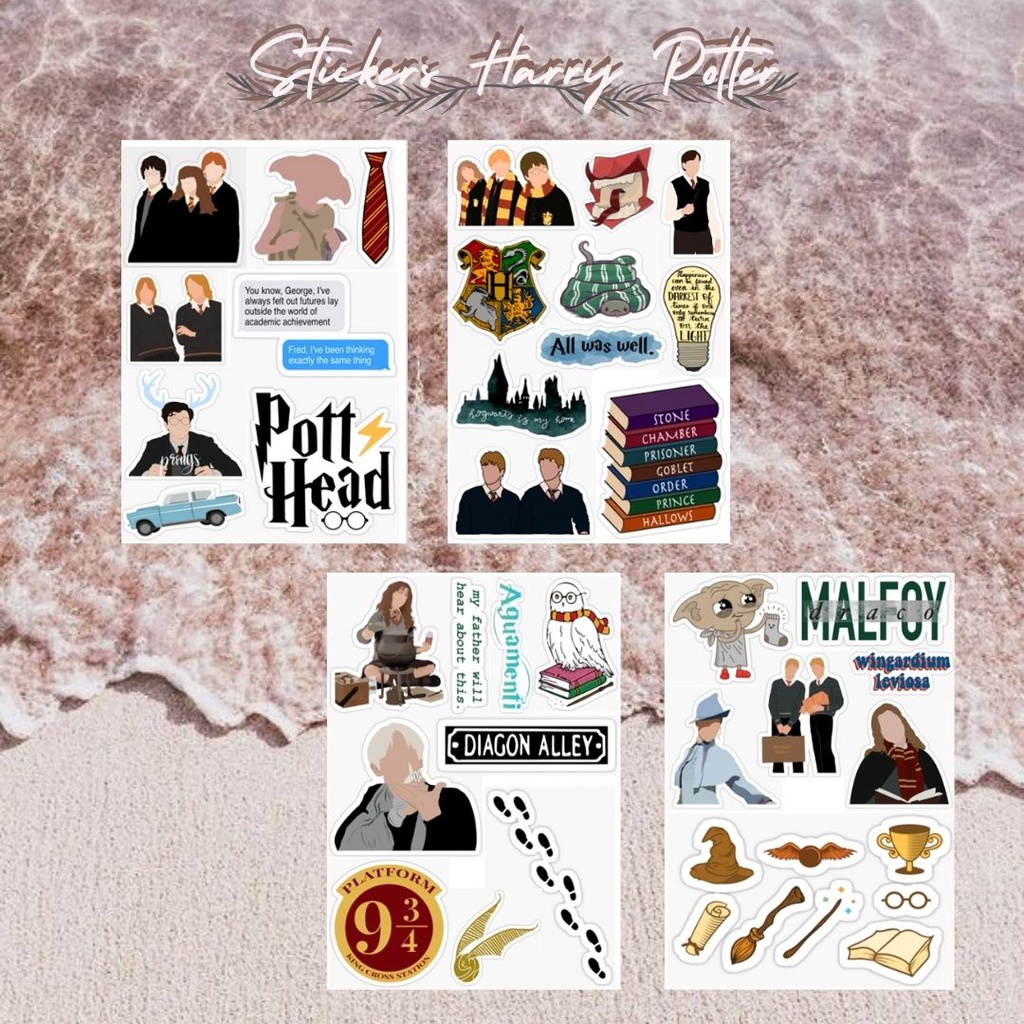 

Sticker Harry Potter / Sticker Tumblr / For Case / Sticker Journaling / Sticker Vsco