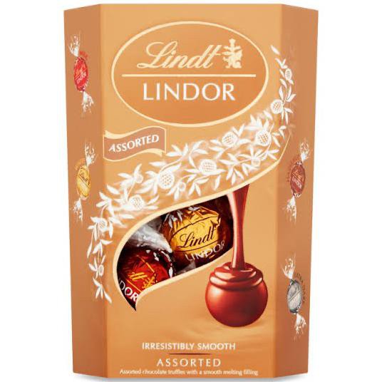 

TERLARIS LINDT LINDOR ASSORTED CHOCOLATE 200GR TRUFFLE CHOCOLATE IMPORT COKLAT