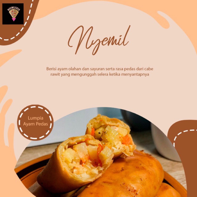 

LUMPIA AYAM PEDAS