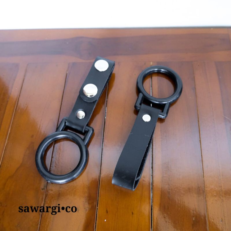 Ring Sabuk Kopel Pentungan Tongkat Kulit