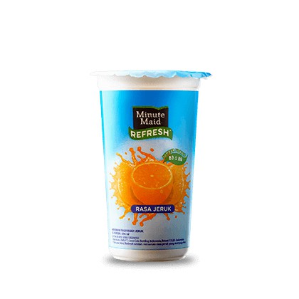 Pulpy Orange Gelas 296ml