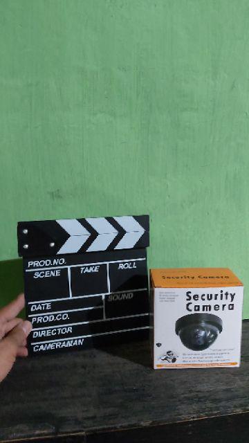 677 - Clapper Board Papan Penanda Action Claper Syuting Shooting Film