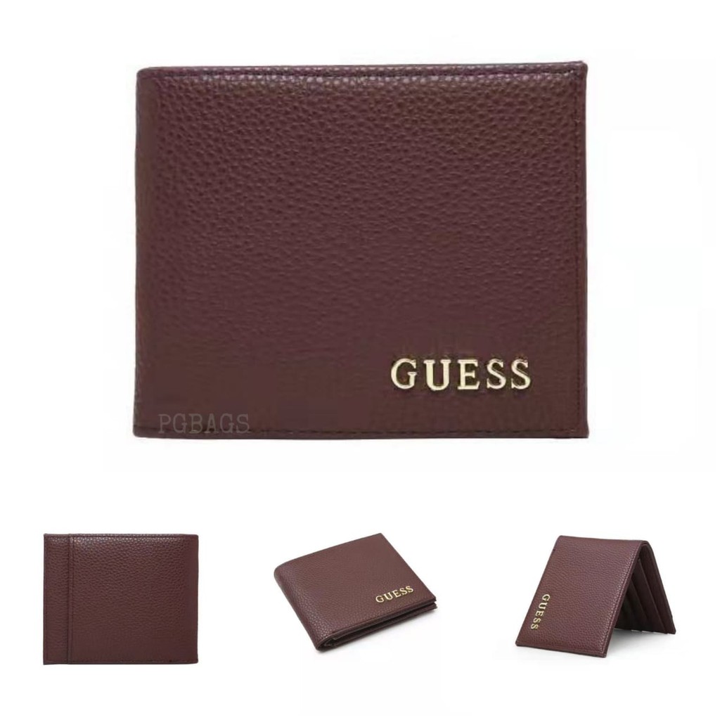 PGBAGS- DOMPET GGUESS PRIA BIFOLD LOGO #541871