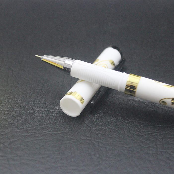 

Pena Ballpoint Bolpen Pulpen Rollerball Gel Pen 05 GP-765 Floral Gold