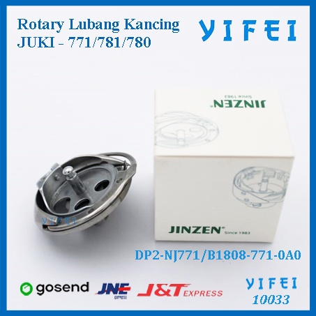 Rotary Lubang Kancing JUKI 780 YIFEI-10033/DP2-NJ771/B1808-771-0A0