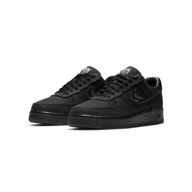 Nike Air Force 1 x Stussy Black Black