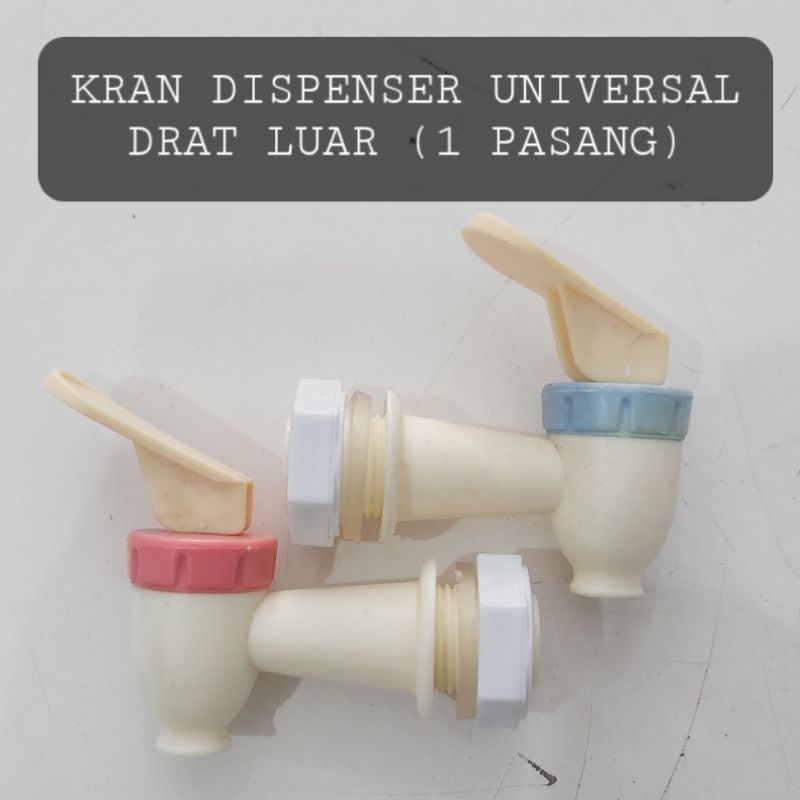 KERAN DISPENSER UNIVERSAL MURAH 1SET COLD HOT PANAS DINGIN KRAN DISPENSER