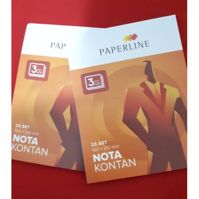 

Nota Kontan 3 Ply 160x 210 mm 25 set ( Paperline)