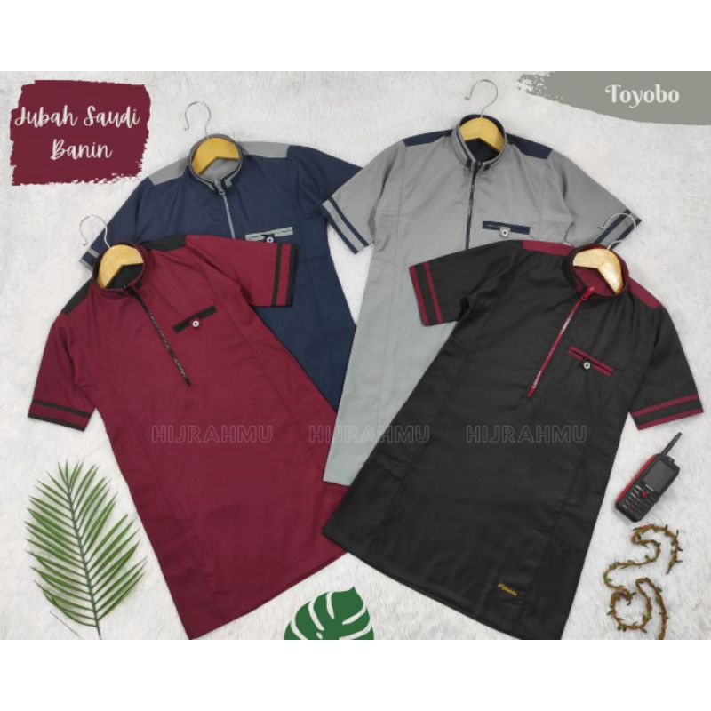 jubah saudi banin toyobo royal mix 2-13 thn