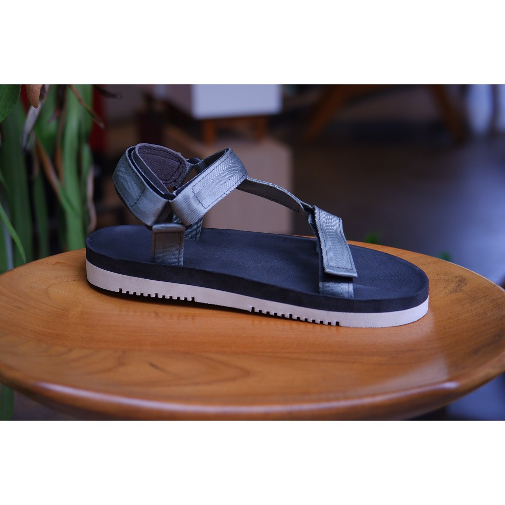 sandal pria wanita kasual volkerfootwear art marco grey