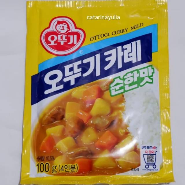 

Ottogi curry mild/ bumbu Kari 100 gram (non halal & bpom)