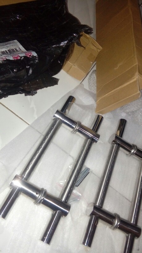 Pull Handle Stainless Baut Tembus 35 Cm Handle Pintu Tarung
