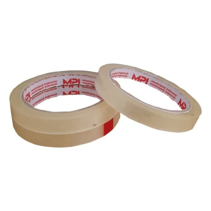 ISOLASI 12 MM x 72 Meter Master Pack Indonesia 1 DUS 288 ROLL