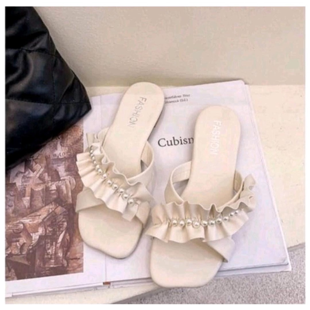 Sandal Sol Wanita Dewasa Rajut Dewasa