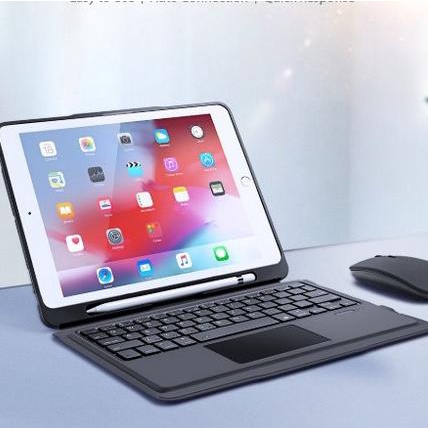 Ipad 8 10.2 Inch 2020 Original Wireless Bluetooth Keyboard Flip Case