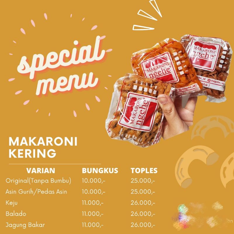 

PROMO MAKARONI NGEHE/MAKARONI PEDAS/MAKANAN PEDAS/CAMILAN