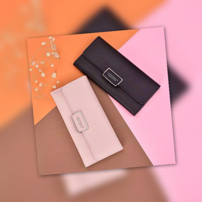 dompet panjang wanita/kulit tipis