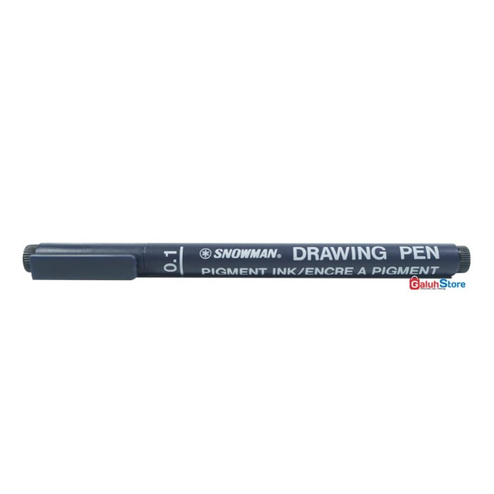

Pendrawing- Snowman Pulpen Drawing Pen 0.1Mm -Drawing-Pen.