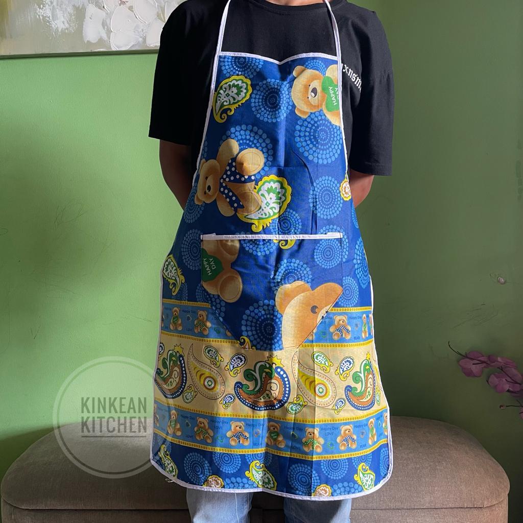 Celemek plastik polos / apron