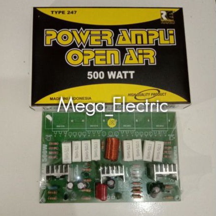 Kit Driver Power Amplifier Open Air 500W