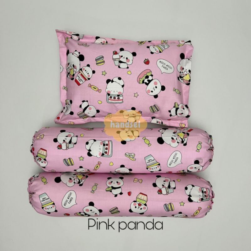 SARUNG BANTAL GULING BAYI KATUN-Pink panda