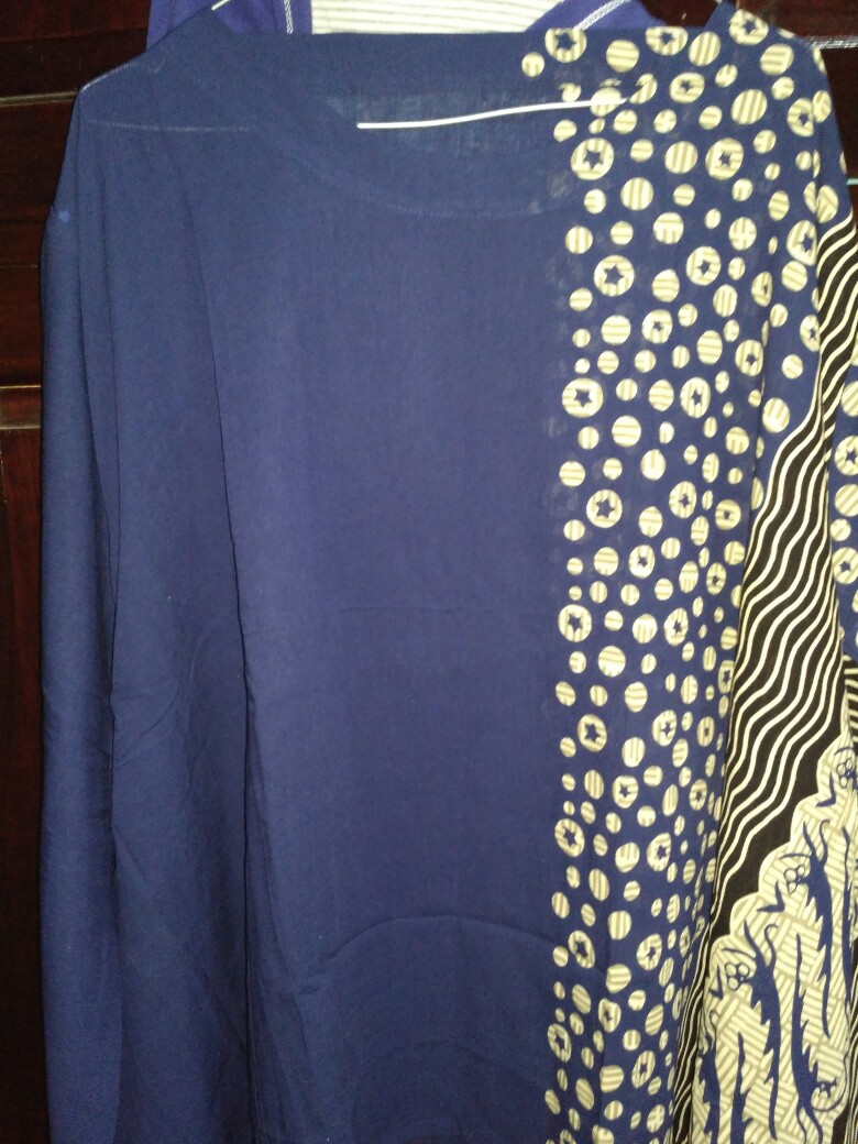 Blouse Etnik# Baju Atasan Jumbo Batwing Batik Katun Paris Berkualitas Batik Kantor Asli Solo