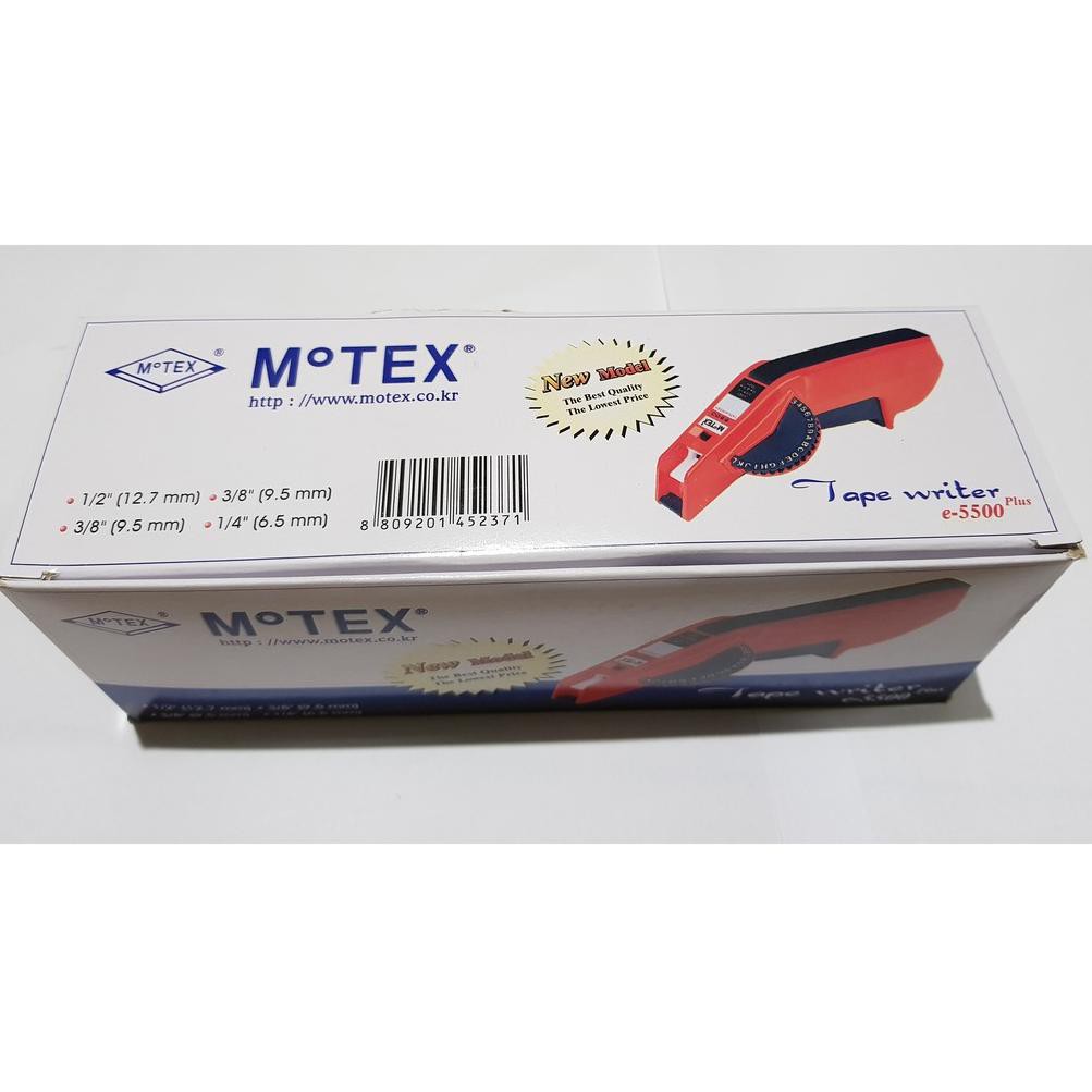 

Label Maker Motex E5500 (ART. 1428)