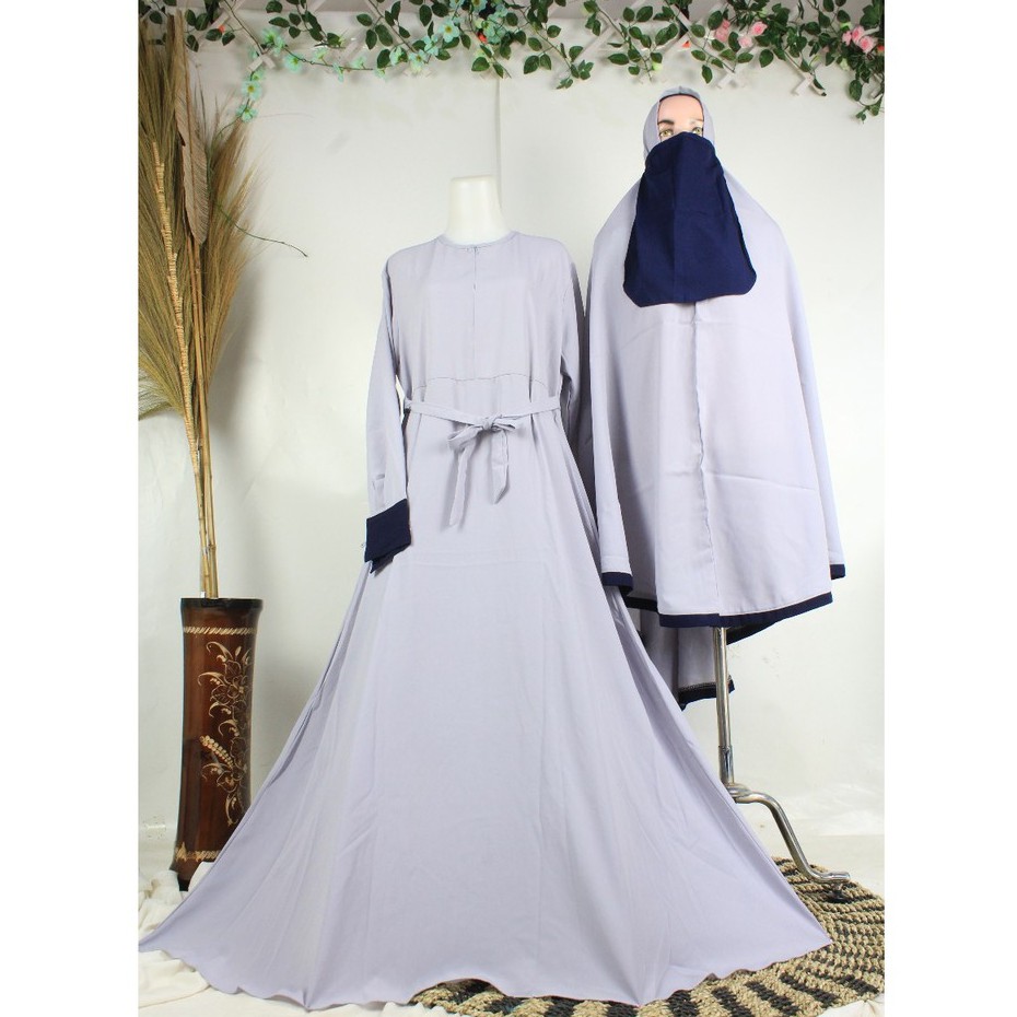 GAMIS CADAR SET SYARI WOLFIS TERBARU REMAJA ANAK MUSLIM MUSLIMAH ISLAMI FASHION STYLE KHIMAR JILBAB