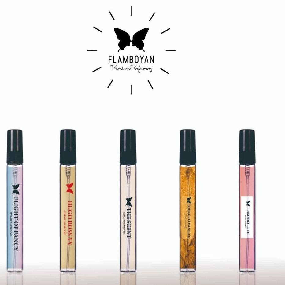 ☪ FLAMBOYAN PARFUM Wanita Pria 10 ml Travel Size - Parfume Inspirasi ♗