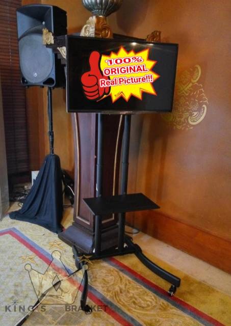 MURAH!!Bracket Tv Standing monitor 32&quot;-65&quot;  IMPORT QUALITY!! all series tv