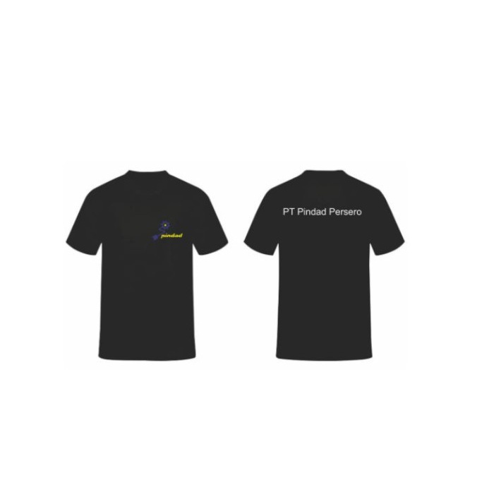 KAOS BAHAN 30S DISTRO PT PINDAD PERSERO POLOS CUSTOM INDONESIA BEST PRODUK