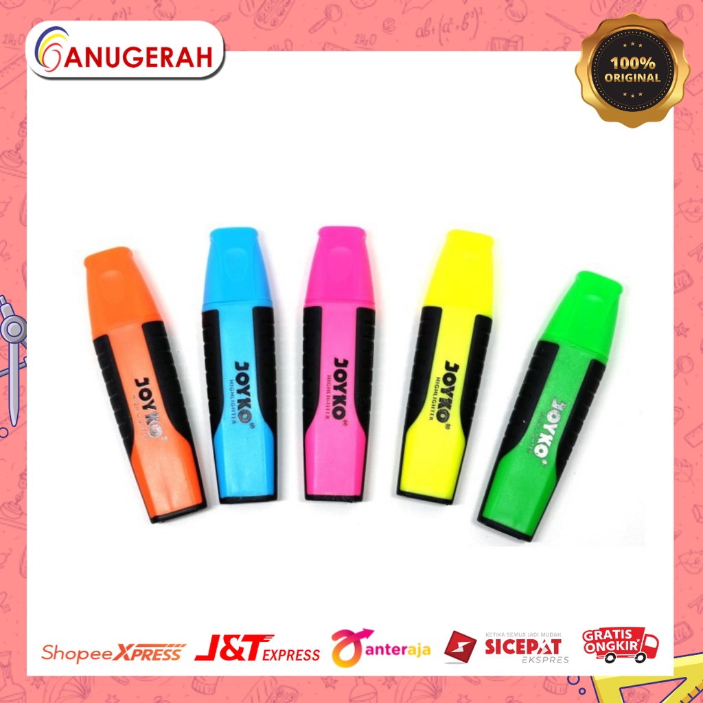 

JOYKO HL-1/2/3/4 HIGHLIGHTER / STABILO / PENANDA TULISAN