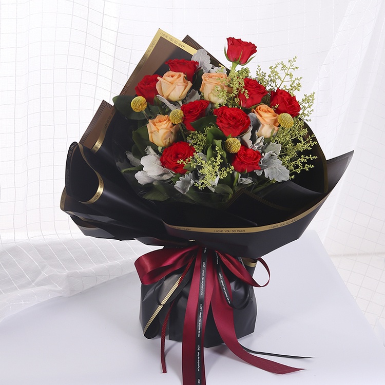 HAPPY TIME PITA RIBBON CSZD038 3.8cm SATIN BOUQUET BUNGA POLOS PITA HAMPERS HAND BOUQUET MEWAH MURAH