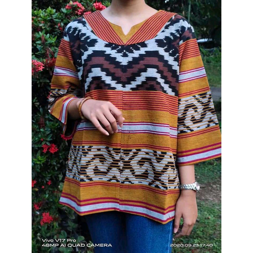 Blus Tenun Ikat /  Baju Tenun