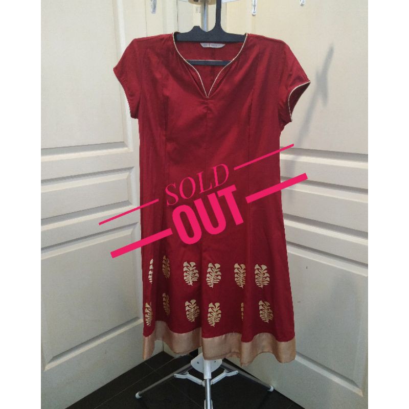 Baju atasan muslim wanita tunik preloved branded chanira