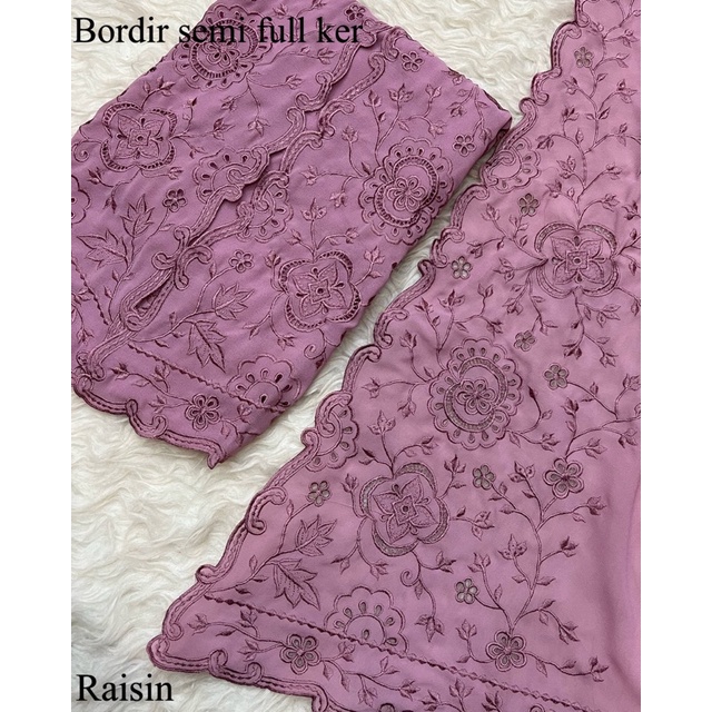 sutra creft bordir / kebaya bordir bali / Bahan kebaya bordir / kebaya bordir-Fk raisin