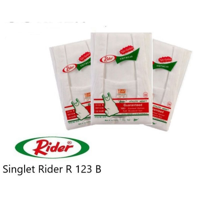 TERMURAH SINGLET PRIA RIDER R123B GROSIR/ECER MURAH BESTSELLER