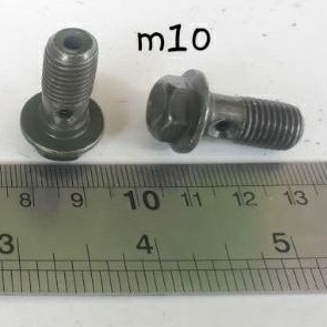 Baut nepel selang nepel rem cakram m10/baut 14