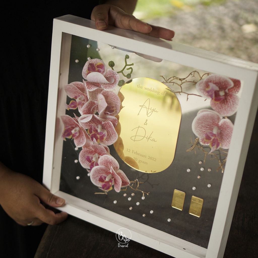 MINIMALIST MAHAR/MAHAR NIKAH/MAHAR RUSTIC/MAHAR RUSTIK/MAHAR MURAH/FRAME MAHAR/GIFT ANNIVERSARY BIRT