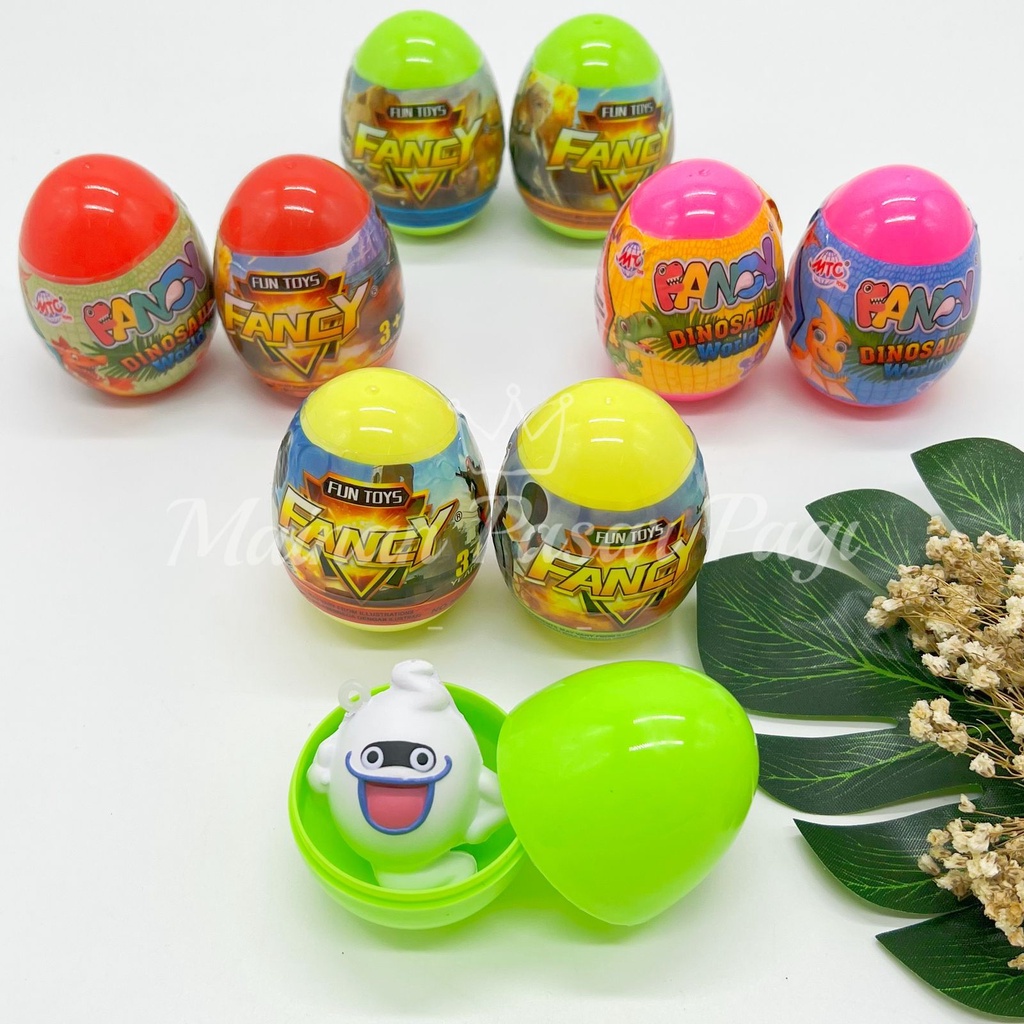 SURPRISE EGG / Mainan Telur FANCY DINO / Mainan Anak MURAH