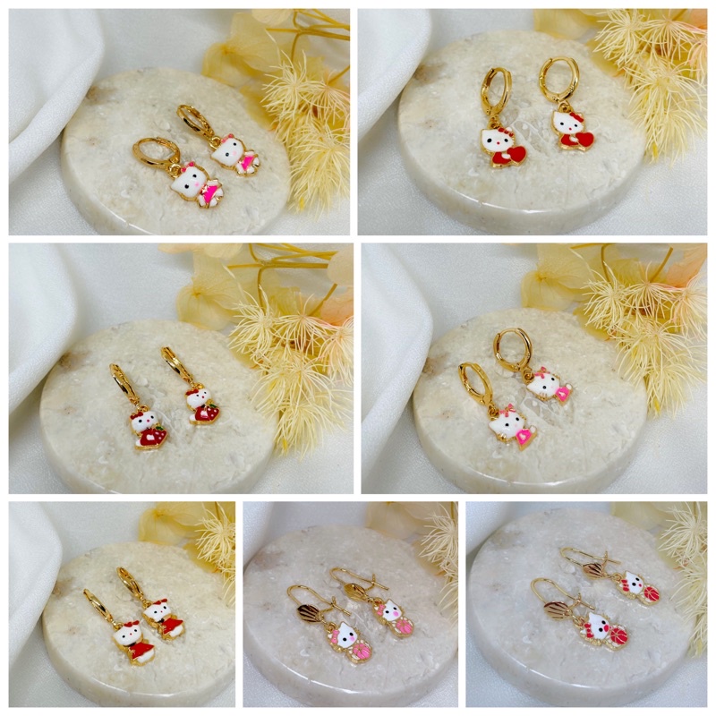 anting hellokitty anak