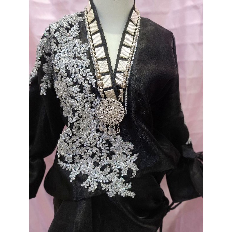 baju bodo modern hitam