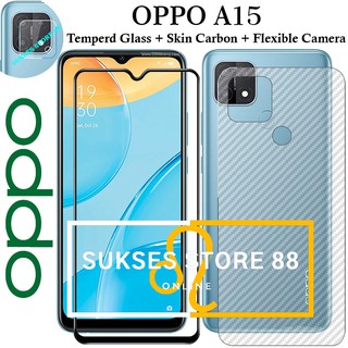 OPPO A15 Temper Glass Tempered Anti Gores Layar Garskin