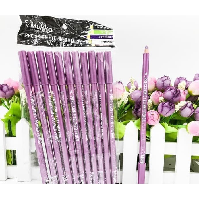[UNGU] MUKKA PRECISION EYELINER PENCIL PURPLE  / EYE LINER PENSIL