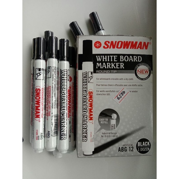 

SPIDOL SNOWMAN WHITEBOARD MARKER DAN PERMANENT MARKER MURAH