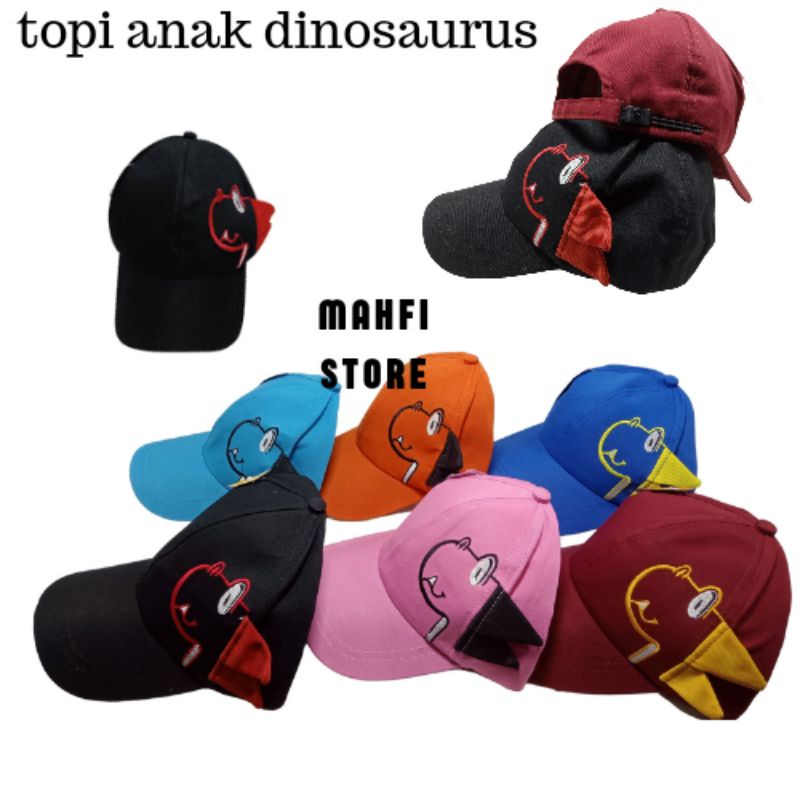 COD topi anak karakter dino saurus topi anak laki-laki topi anak perempuan SUPERDINO