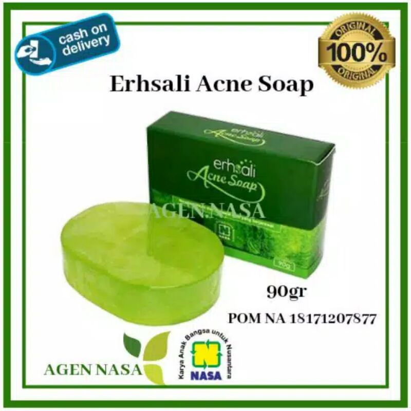 ERSHALI SABUN ACNE DARI NASA