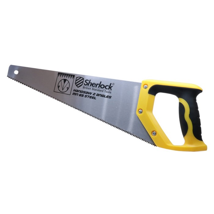 Gergaji Kayu 18 inch / Sherlock Handsaw 2 angles mn 65 Steel