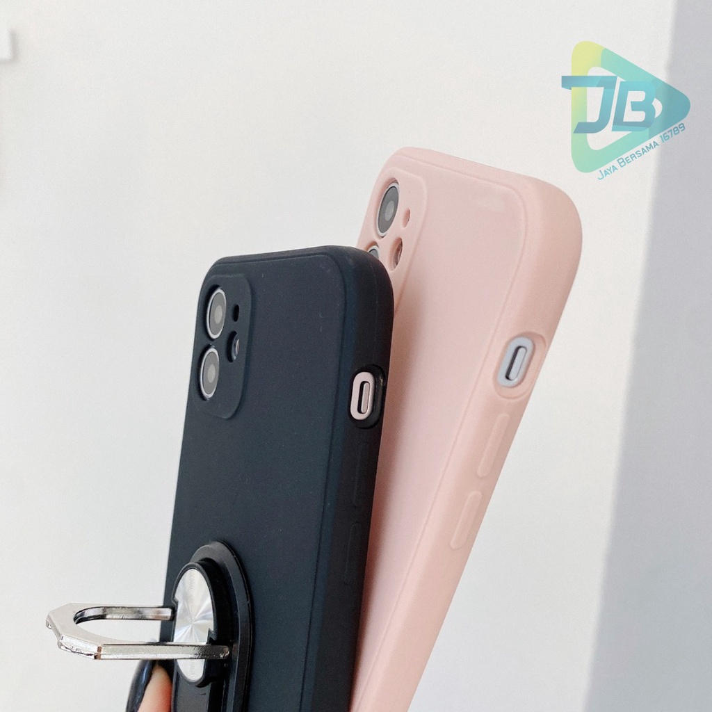 CASE SOFTCASE SILIKON MACARON PELINDUNG KAMERA RINGSTAND OPPO VIVO SAMSUNG XIAOMI REALME IPHONE INFINIX ALL TYPE JB5395