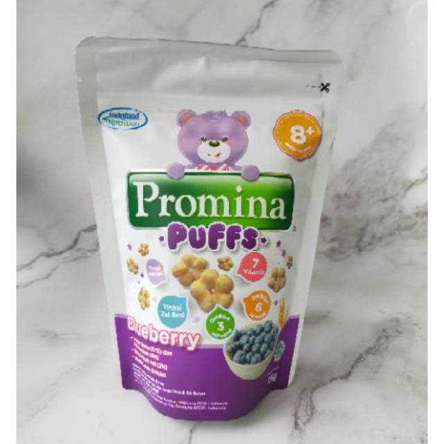 Jual Promina Puff Snack Bayi 15 gr Blueberry Promina Puffs 15 gr 8